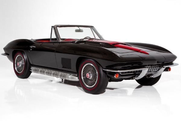 For Sale Used 1967 Chevrolet Corvette New Jet Black Paint | American Dream Machines Des Moines IA 50309