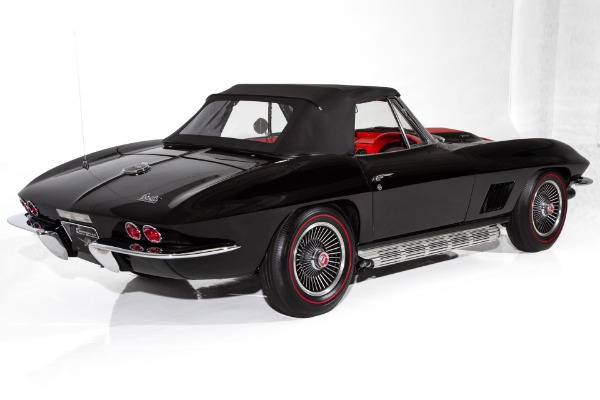 For Sale Used 1967 Chevrolet Corvette New Jet Black Paint | American Dream Machines Des Moines IA 50309