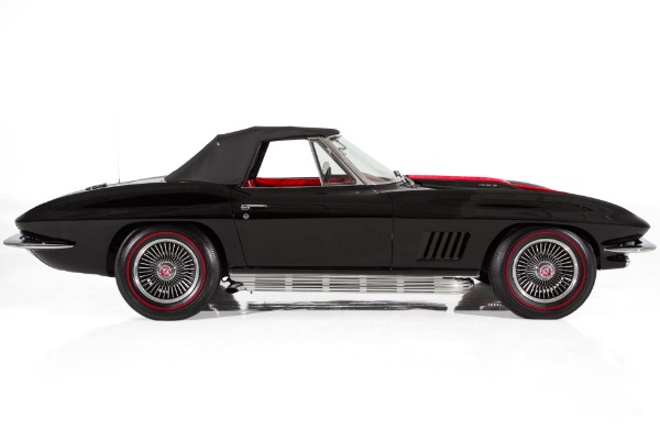 For Sale Used 1967 Chevrolet Corvette New Jet Black Paint | American Dream Machines Des Moines IA 50309