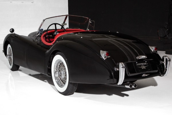 For Sale Used 1954 Jaguar XK120 SE Stunning Black/Red | American Dream Machines Des Moines IA 50309