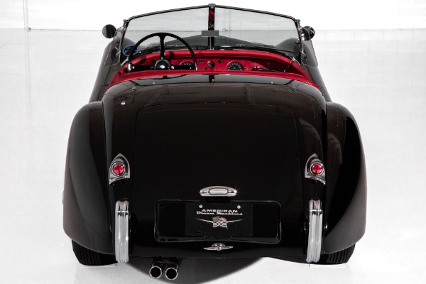 For Sale Used 1954 Jaguar XK120 SE Stunning Black/Red | American Dream Machines Des Moines IA 50309