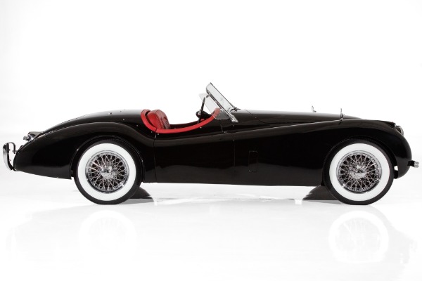 For Sale Used 1954 Jaguar XK120 SE Stunning Black/Red | American Dream Machines Des Moines IA 50309
