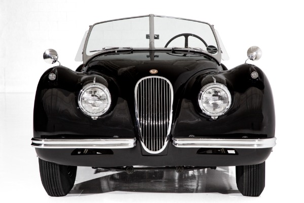 For Sale Used 1954 Jaguar XK120 SE Stunning Black/Red | American Dream Machines Des Moines IA 50309