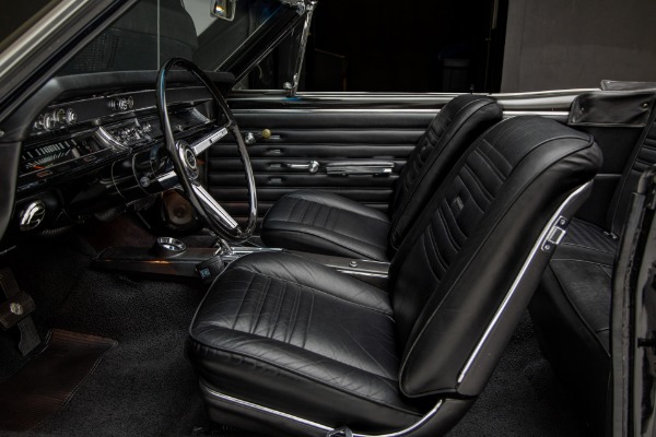 For Sale Used 1967 Chevrolet Chevelle Triple Black 327 Auto AC | American Dream Machines Des Moines IA 50309