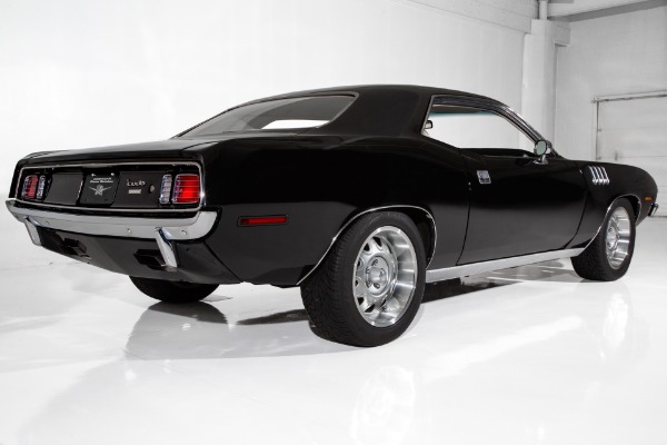 For Sale Used 1971 Plymouth Barracuda Black 340 4-Speed | American Dream Machines Des Moines IA 50309