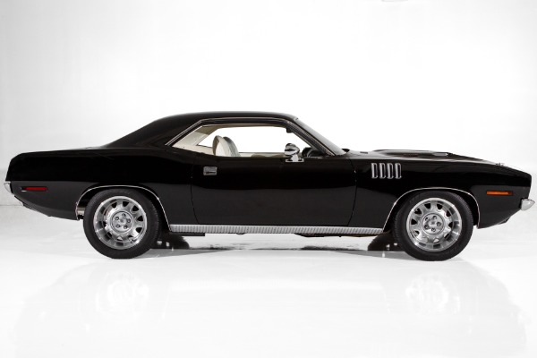 For Sale Used 1971 Plymouth Barracuda Black 340 4-Speed | American Dream Machines Des Moines IA 50309