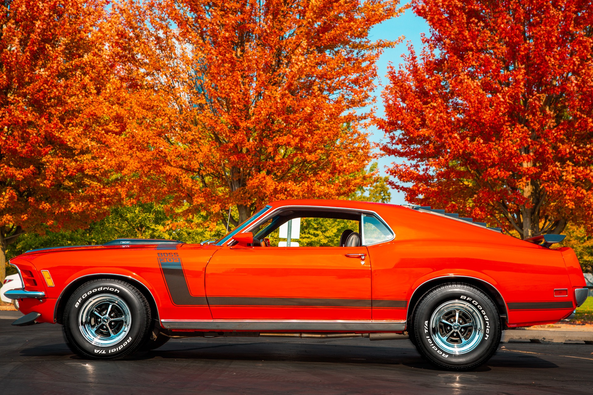 Used 1970 Ford Mustang Calypso Coral Boss Stripes | St. Petersburg, FL