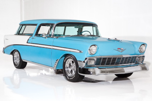 For Sale Used 1956 Chevrolet Nomad New Interior 350ci 350 Auto | American Dream Machines Des Moines IA 50309