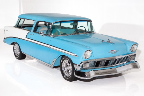 For Sale Used 1956 Chevrolet Nomad New Interior 350ci 350 Auto | American Dream Machines Des Moines IA 50309