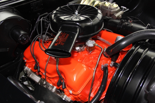 For Sale Used 1958 Chevrolet Bel Air Hardtop Black red, 348 | American Dream Machines Des Moines IA 50309