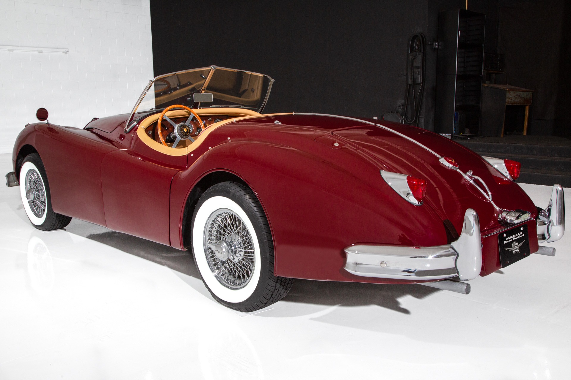 Used 1957 Jaguar XK140 Burgundy Roadster 4-speed | St. Petersburg, FL
