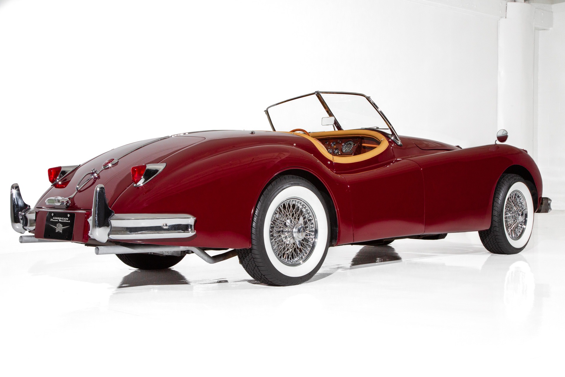 Used 1957 Jaguar XK140 Burgundy Roadster 4-speed | St. Petersburg, FL