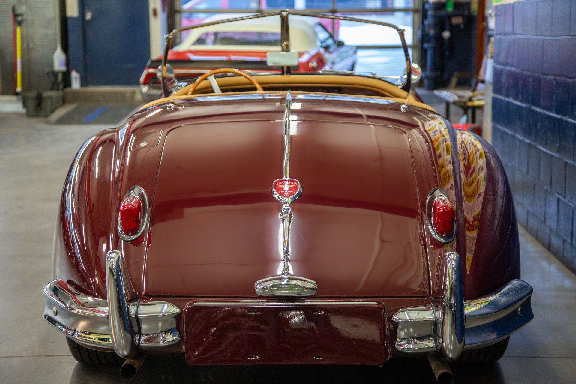 Used 1957 Jaguar XK140 Burgundy Roadster 4-speed | St. Petersburg, FL