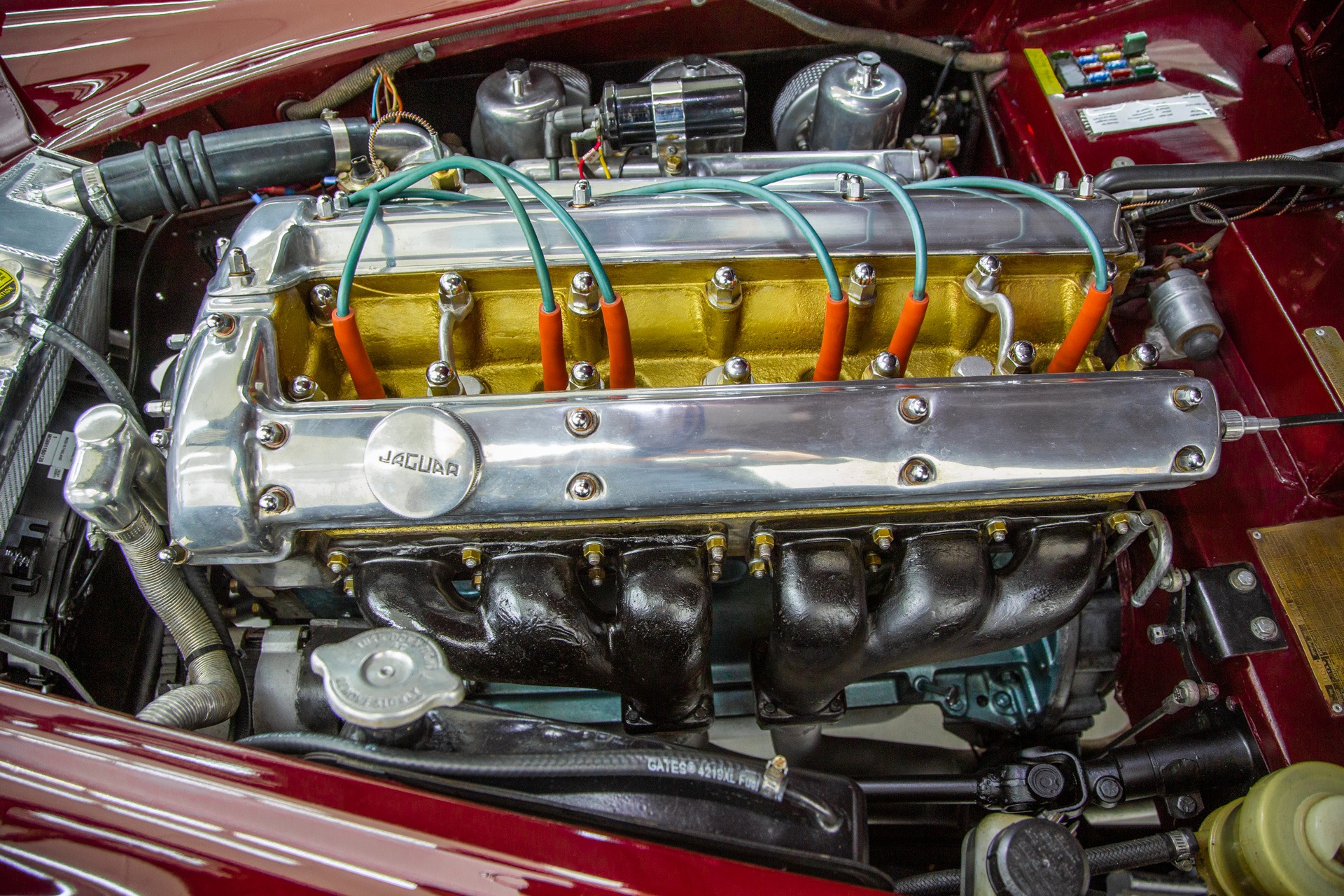 Used 1957 Jaguar XK140 Burgundy Roadster 4-speed | St. Petersburg, FL