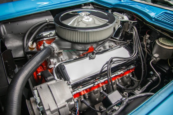 For Sale Used 1966 Chevrolet Corvette Nassau Blue 427/390, 2 Tops | American Dream Machines Des Moines IA 50309