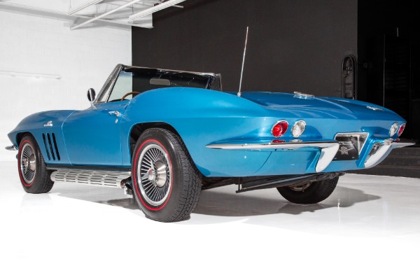 For Sale Used 1966 Chevrolet Corvette Nassau Blue 427/390, 2 Tops | American Dream Machines Des Moines IA 50309