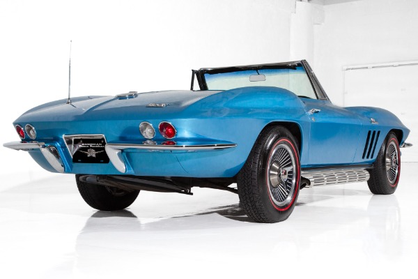 For Sale Used 1966 Chevrolet Corvette Nassau Blue 427/390, 2 Tops | American Dream Machines Des Moines IA 50309