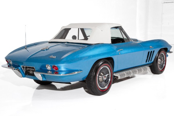 For Sale Used 1966 Chevrolet Corvette Nassau Blue 427/390, 2 Tops | American Dream Machines Des Moines IA 50309