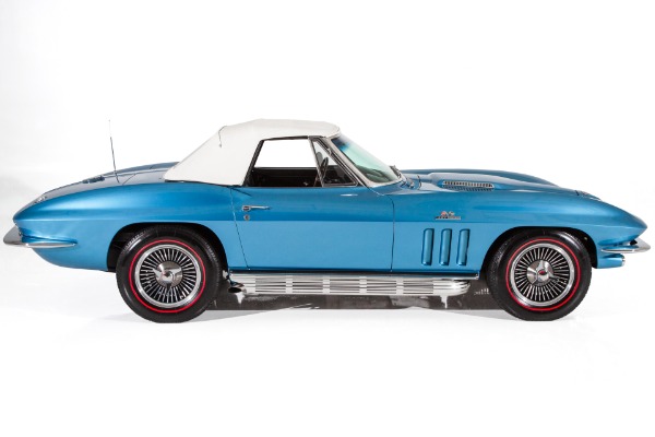 For Sale Used 1966 Chevrolet Corvette Nassau Blue 427/390, 2 Tops | American Dream Machines Des Moines IA 50309