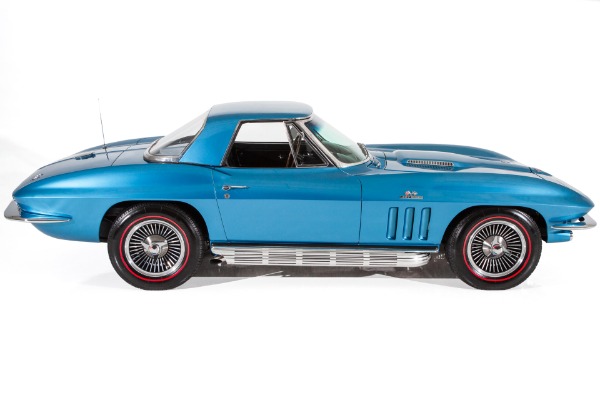 For Sale Used 1966 Chevrolet Corvette Nassau Blue 427/390, 2 Tops | American Dream Machines Des Moines IA 50309