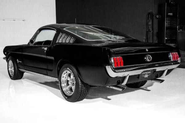 For Sale Used 1965 Ford Mustang Black/Black Fastback, A Code  Built 302, 4-Speed Vintage AC | American Dream Machines Des Moines IA 50309