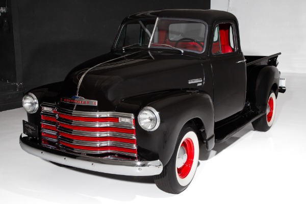 For Sale Used 1951 Chevrolet Pickup 5-Window 3100 Black/Red | American Dream Machines Des Moines IA 50309