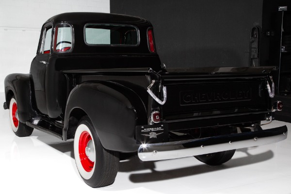 For Sale Used 1951 Chevrolet Pickup 5-Window 3100 Black/Red | American Dream Machines Des Moines IA 50309