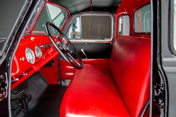 For Sale Used 1951 Chevrolet Pickup 5-Window 3100 Black/Red | American Dream Machines Des Moines IA 50309