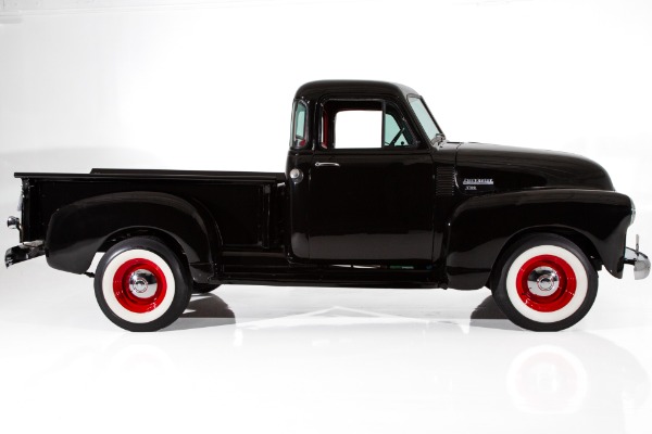 For Sale Used 1951 Chevrolet Pickup 5-Window 3100 Black/Red | American Dream Machines Des Moines IA 50309