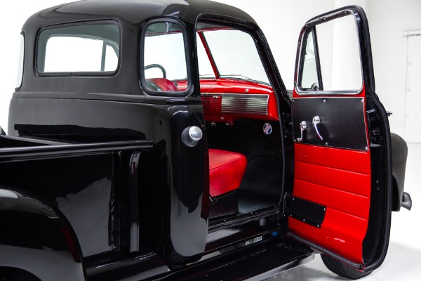 For Sale Used 1951 Chevrolet Pickup 5-Window 3100 Black/Red | American Dream Machines Des Moines IA 50309