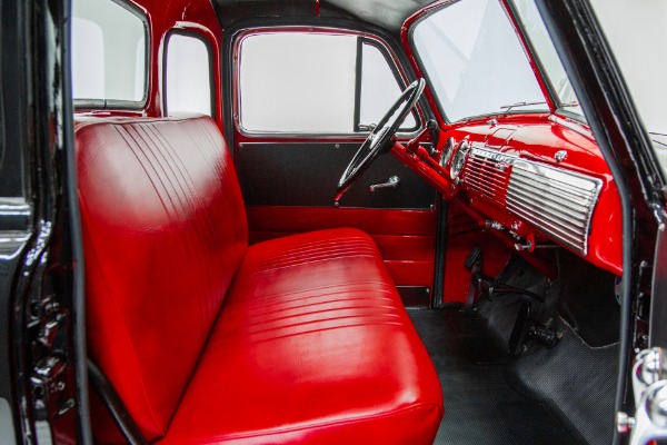 For Sale Used 1951 Chevrolet Pickup 5-Window 3100 Black/Red | American Dream Machines Des Moines IA 50309