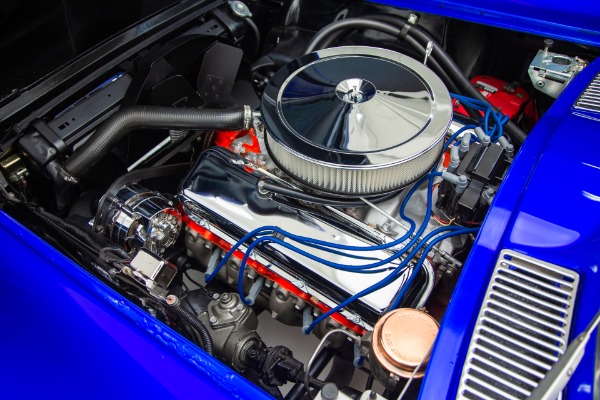 For Sale Used 1966 Chevrolet Corvette Electric Blue Stingray | American Dream Machines Des Moines IA 50309