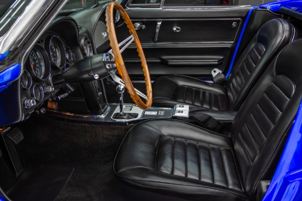 For Sale Used 1966 Chevrolet Corvette Electric Blue Stingray | American Dream Machines Des Moines IA 50309