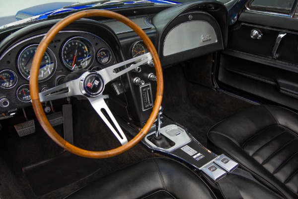 For Sale Used 1966 Chevrolet Corvette Electric Blue Stingray | American Dream Machines Des Moines IA 50309