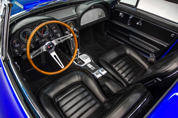 For Sale Used 1966 Chevrolet Corvette Electric Blue Stingray | American Dream Machines Des Moines IA 50309