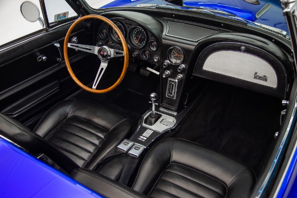 For Sale Used 1966 Chevrolet Corvette Electric Blue Stingray | American Dream Machines Des Moines IA 50309