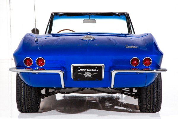 For Sale Used 1966 Chevrolet Corvette Electric Blue Stingray | American Dream Machines Des Moines IA 50309