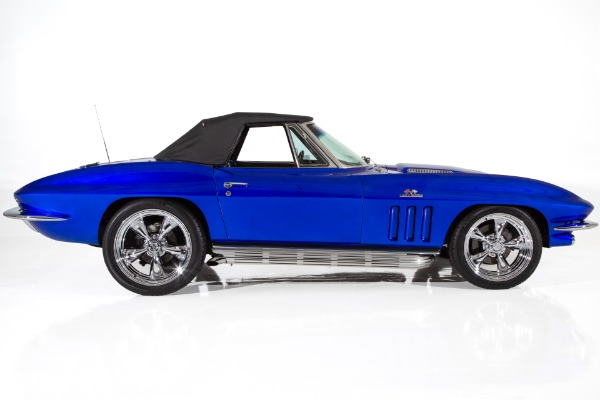 For Sale Used 1966 Chevrolet Corvette Electric Blue Stingray | American Dream Machines Des Moines IA 50309