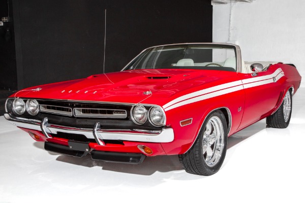 For Sale Used 1971 Dodge Challenger 383 Rare AC New Chrome | American Dream Machines Des Moines IA 50309