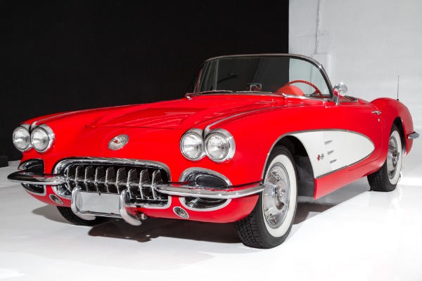 For Sale Used 1958 Chevrolet Corvette 283 #s Match, Frame-Off | American Dream Machines Des Moines IA 50309