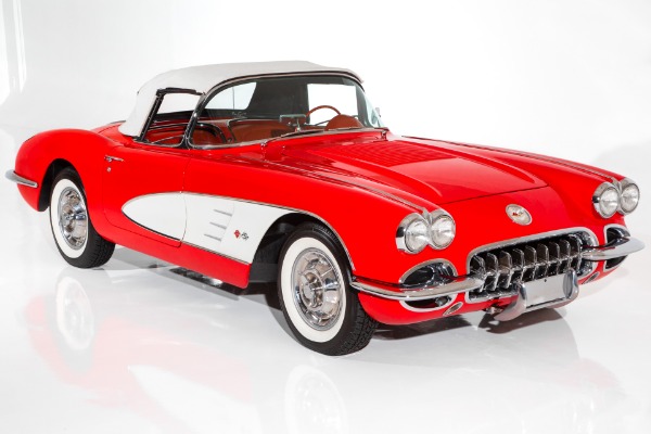 For Sale Used 1958 Chevrolet Corvette 283 #s Match, Frame-Off | American Dream Machines Des Moines IA 50309