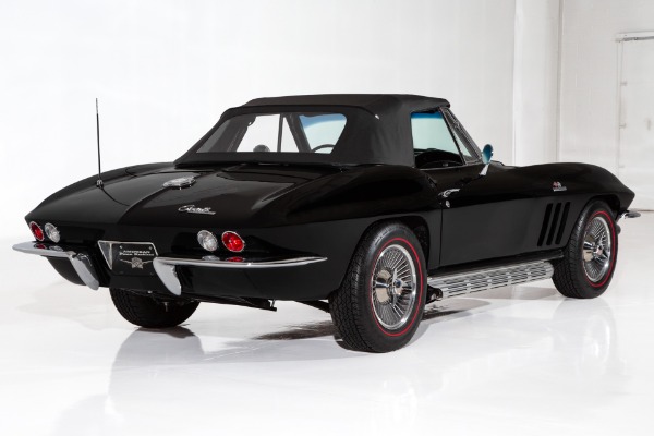 For Sale Used 1965 Chevrolet Corvette Triple Black Stingray, 454ci | American Dream Machines Des Moines IA 50309