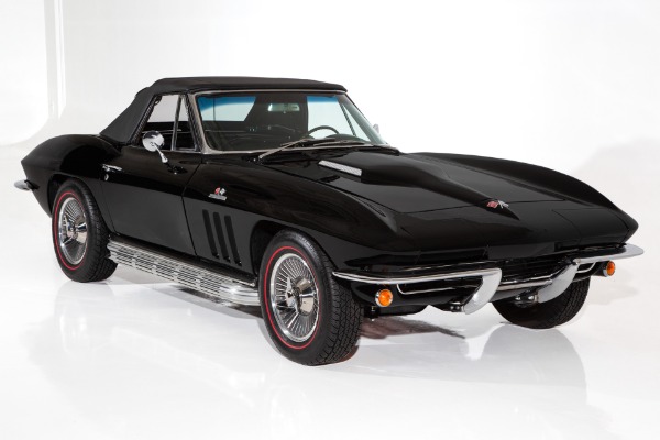 For Sale Used 1965 Chevrolet Corvette Triple Black Stingray, 454ci | American Dream Machines Des Moines IA 50309