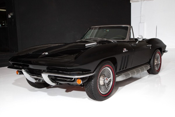 For Sale Used 1965 Chevrolet Corvette Triple Black Stingray, 454ci | American Dream Machines Des Moines IA 50309