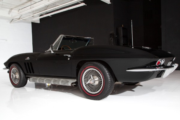 For Sale Used 1965 Chevrolet Corvette Triple Black Stingray, 454ci | American Dream Machines Des Moines IA 50309