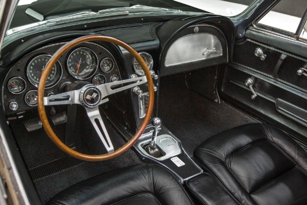 For Sale Used 1965 Chevrolet Corvette Triple Black Stingray, 454ci | American Dream Machines Des Moines IA 50309