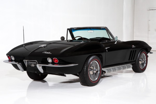 For Sale Used 1965 Chevrolet Corvette Triple Black Stingray, 454ci | American Dream Machines Des Moines IA 50309