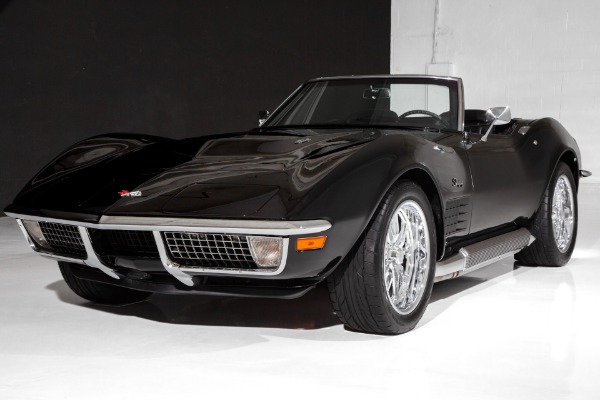 For Sale Used 1971 Chevrolet Corvette Triple Black Stingray | American Dream Machines Des Moines IA 50309