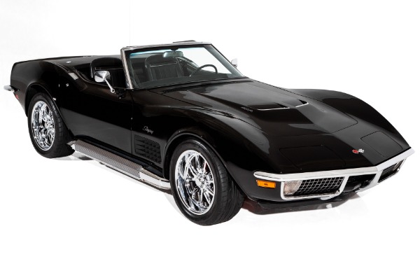 For Sale Used 1971 Chevrolet Corvette Triple Black Stingray | American Dream Machines Des Moines IA 50309