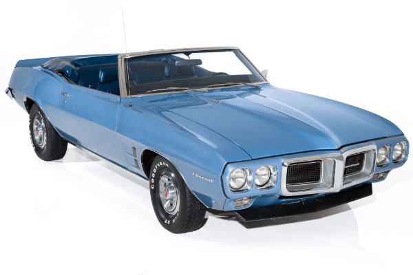 For Sale Used 1969 Pontiac Firebird Warwick Blue Metallic | American Dream Machines Des Moines IA 50309